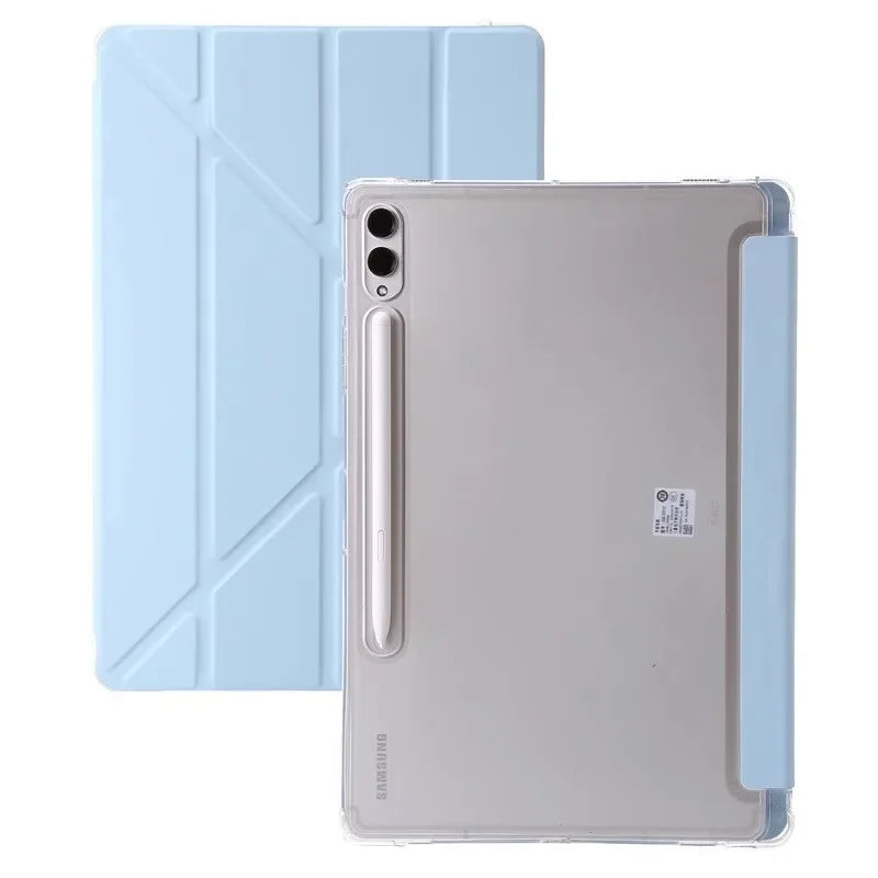 Samsung Galaxy Tab Smart Cover Case — Compatible with S10 Lite, S11, S9, S10 FE, S7/S7 FE, S8 Plus, S9 FE, A11/A9 Plus Lite, S6 Lite, S10 FE Plus 8.7–13.1″