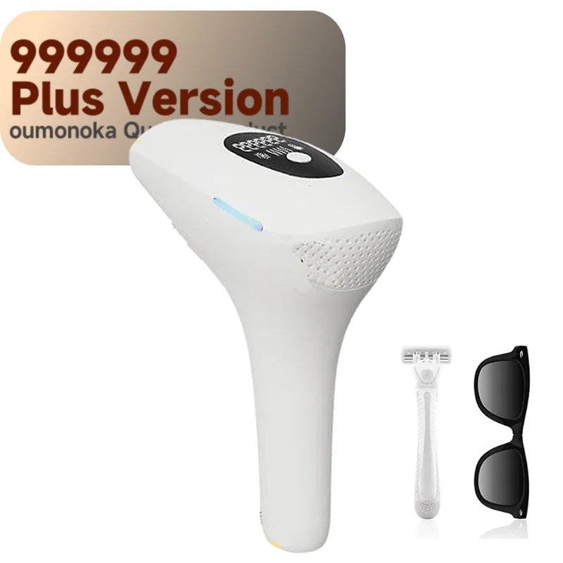 Body Bikini IPL Hair Removal Device — 999,999 Flashes Permanent Painless Laser Epilator for Women, Home Use