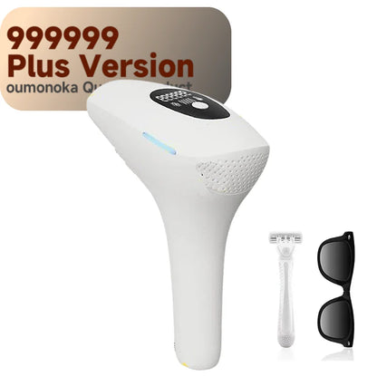Body Bikini IPL Hair Removal Device — 999,999 Flashes Permanent Painless Laser Epilator for Women, Home Use