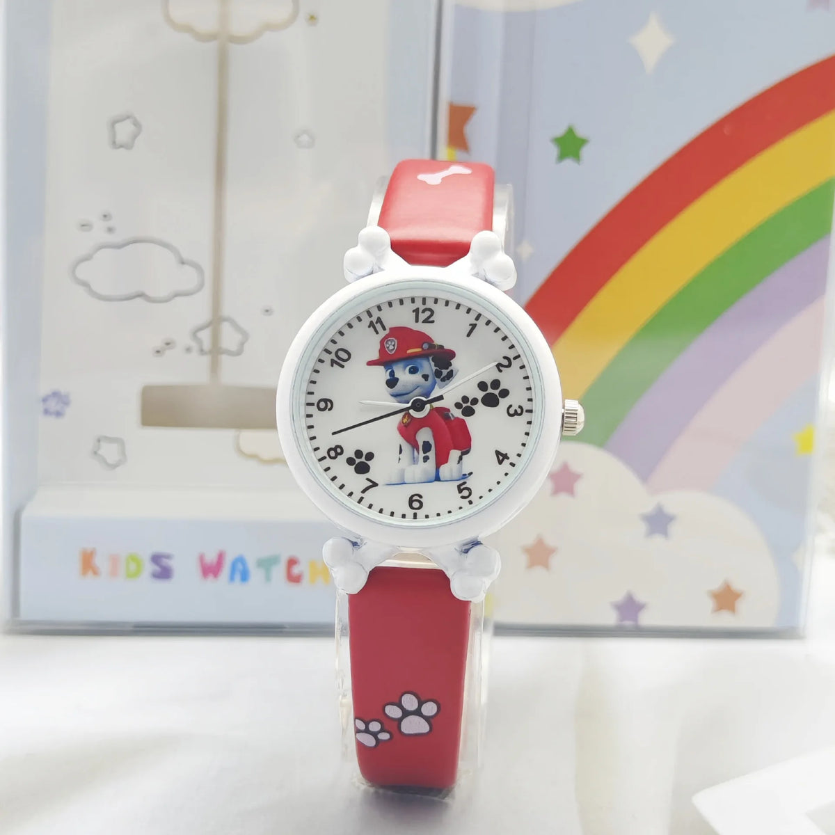 Paw Patrol Kids Digital Watch - Cartoon Character Wristwatch, Waterproof Birthday Gift for Children