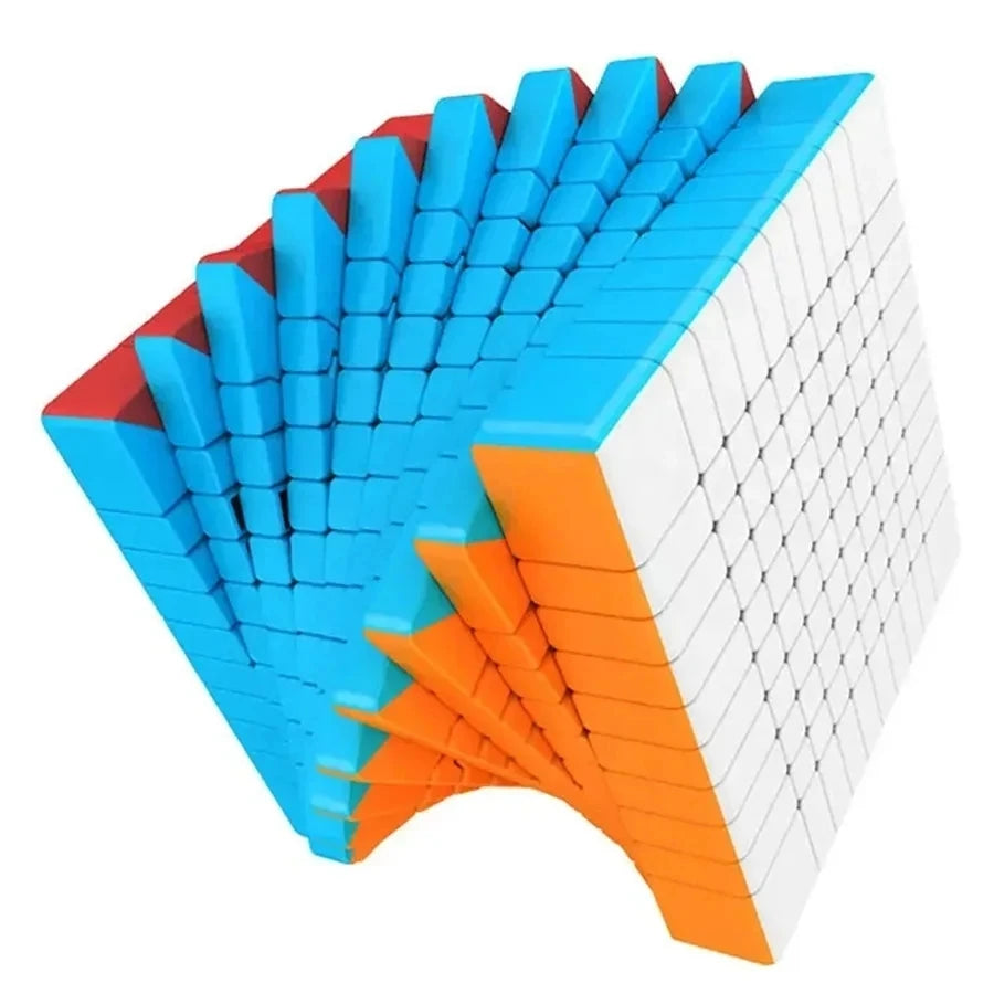 Meilong Alien Magic Cube Series — 2x2 to 9x9 Professional Cubo Magico Puzzle Toy for Kids, Children’s Gift
