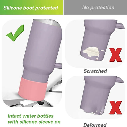 7.5cm Silicone Bottom Sleeve Cover – Fits Stanley 40oz, 30oz, 20oz Tumblers & Water Bottles