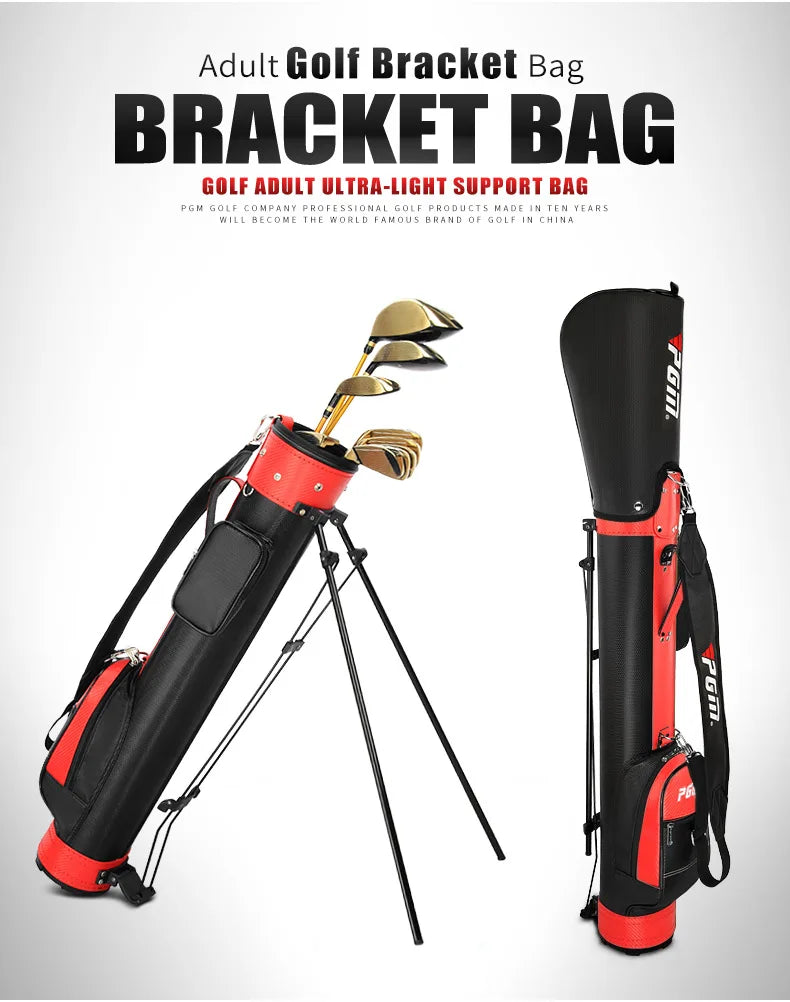 PGM Golf Bag QIAB008 – Lightweight 9-Club Capacity Support Bag for Men & Women, Available in 6 Colors