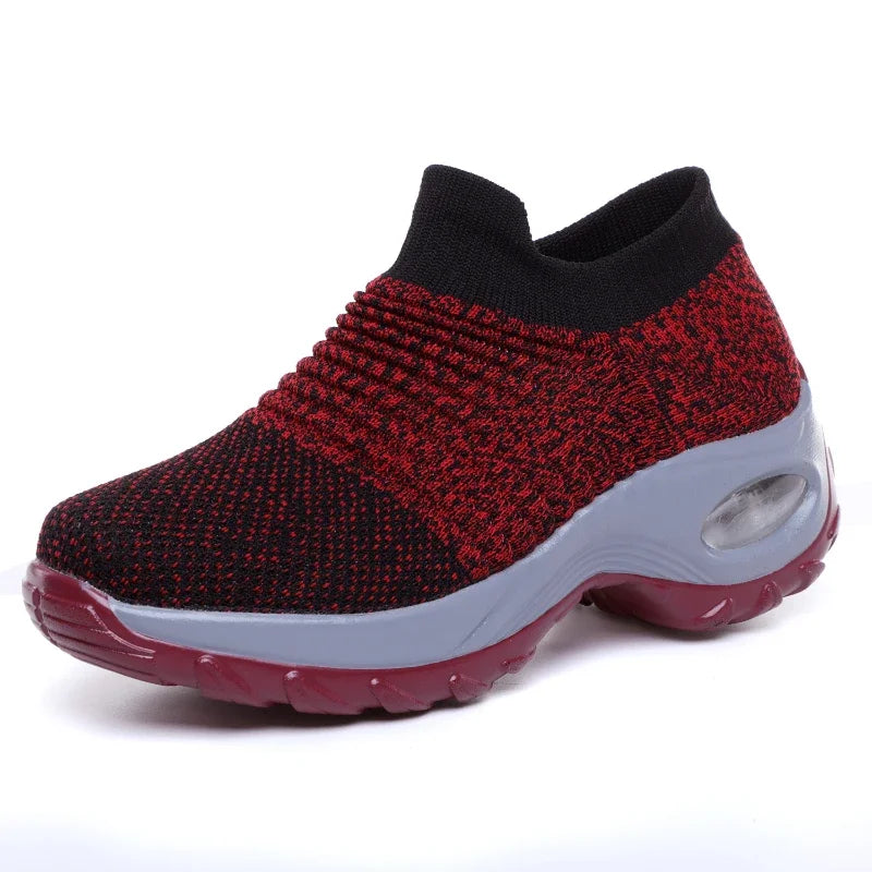 Women’s Orthopedic Sneakers – Versatile Platform Casual Tennis Shoes, Non-Slip & Wear-Resistant