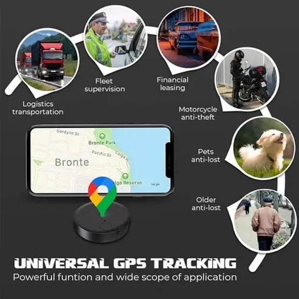 Mini Vehicle GPS Tracker - Bluetooth Anti-Lost Locator for Car Tracking & Vehicle Security System