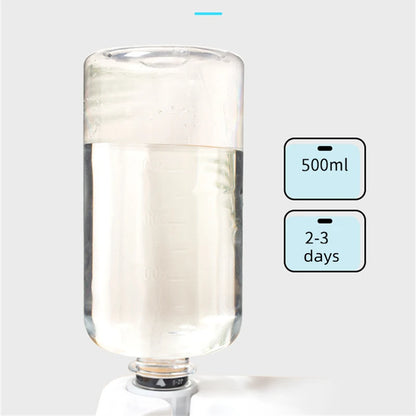2 in 1 Pet Feeder – Automatic Water Dispenser with Removable Stainless Steel Bowls for Dogs and Cats