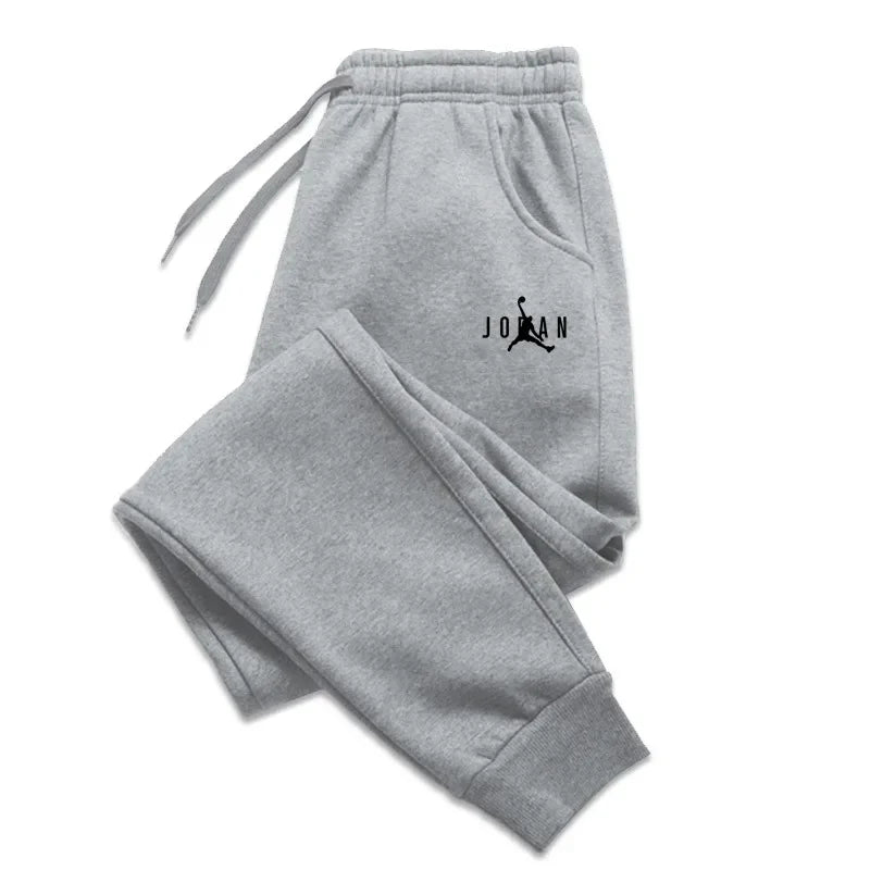 Autumn Winter Men's Joggers – Drawstring Casual Fleece Sweatpants, Workout, Running, Gym Fitness Sports Trousers