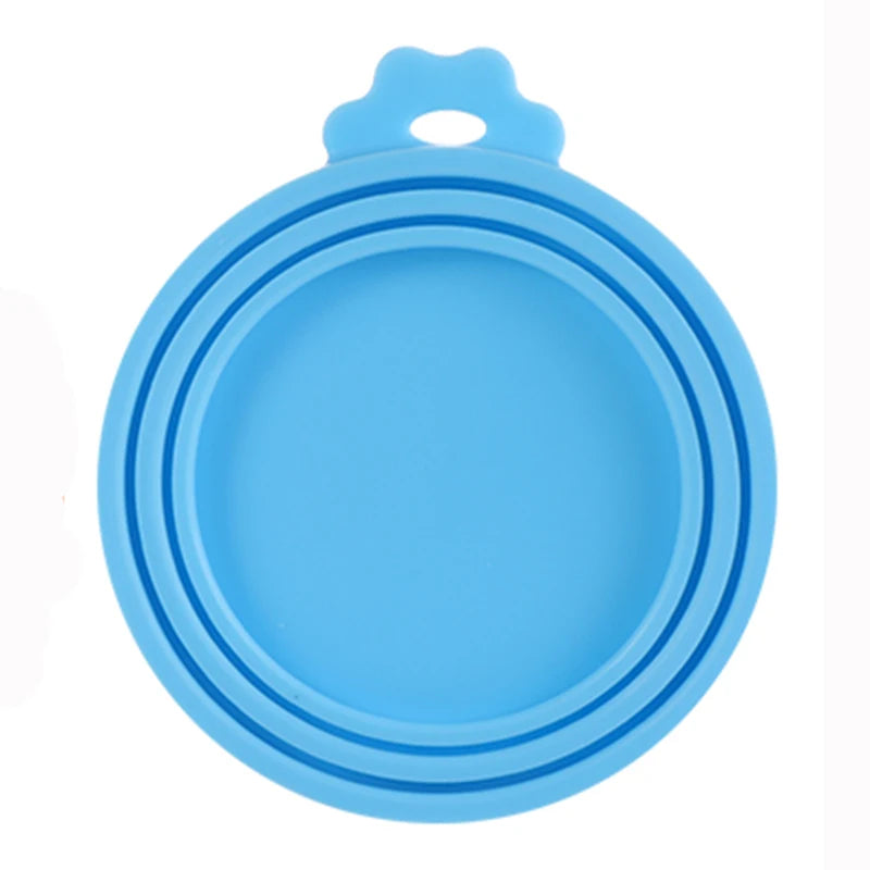 Reusable Silicone Food Can Lid – Sealed Storage Top Cap for Puppy, Dog & Cat Feeders
