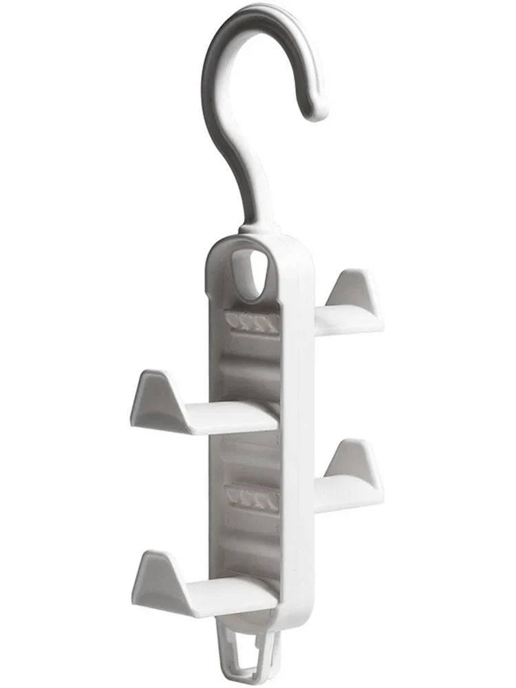 Multifunctional Wardrobe Bag & Clothes Rack – Traceless Hanging Hook for Hats, Bags, and Doors, No Drilling Needed