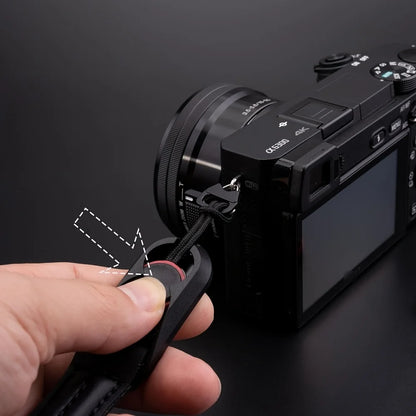Quick-Release Camera Strap - Adjustable Round Rope Shoulder & Neck Strap for DSLR and Mirrorless Cameras