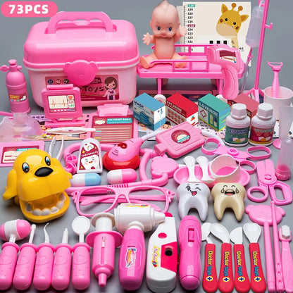 Children's Doctor Play Set - Simulation Nurse Toy Accessories for Boys & Girls, Home Play Gift