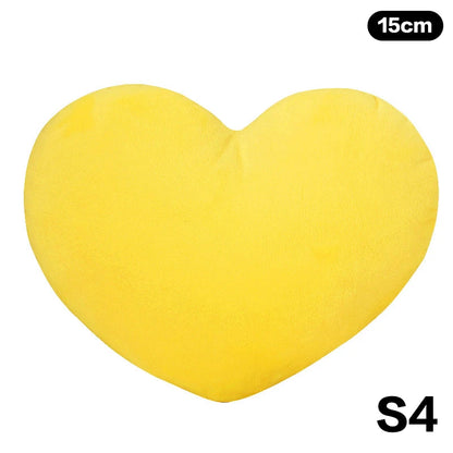 Cute Heart-Shaped Plush Pillow – Soft Sleeping Cushion for Living Room Decor, Valentine’s Day Gifts, Comfortable Sofa Pillow (15/20/30cm)