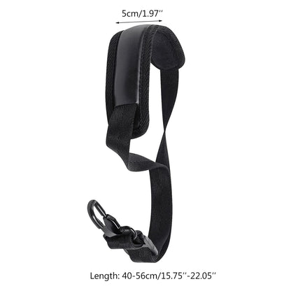 Adjustable Saxophone Neck Strap - Soft, Padded Leather for Alto and Tenor Sax, Breathable Comfort Upgrade