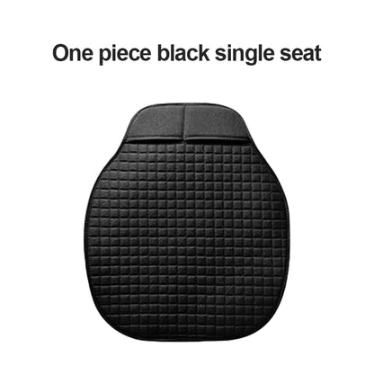 BLALION Breathable Flax Summer Car Seat Cover Cushion Pad for Front & Rear Seats – Cool Comfort Car Interior Protection Mat Accessory