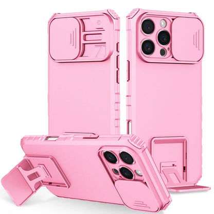 Slide Camera Protection Hard Case – Durable Plastic Phone Cover for iPhone 7 to 16 Series