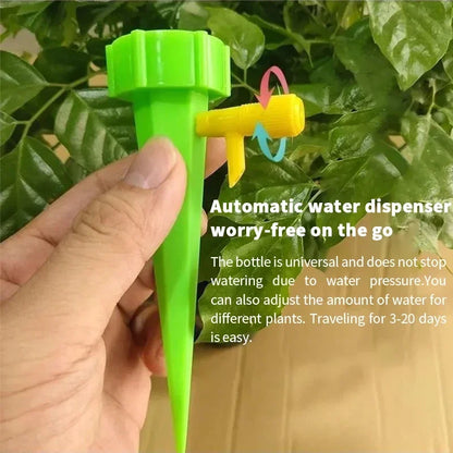 Automatic Drip Irrigation System – Self-Watering Spike for Plants, Adjustable Auto Water Dripper for Garden & Greenhouse
