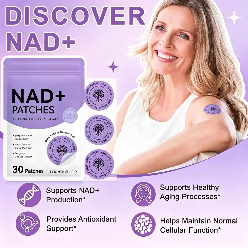 30-Piece Weight Management Patches - Easy-Use Body Care Stickers