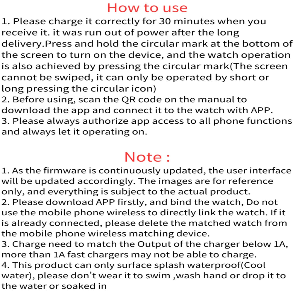 Smartwatch for Men & Women – Fitness Monitor, Message Alerts, Compatible with Xiaomi & Huawei, Perfect Birthday Gift