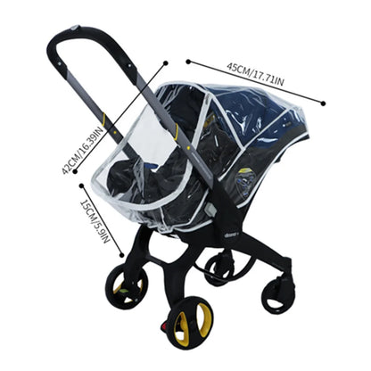 ALWAYSME Rain Cover — Waterproof Protection for Doona Car Seat & Stroller