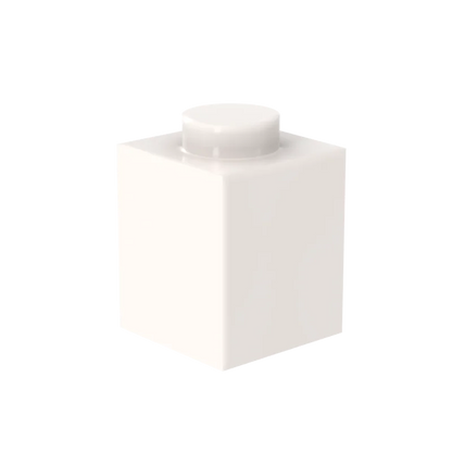 FunBrick 1x1 Classic Building Blocks - 20/50/100PCS DIY Creative Bricks Compatible with 3005 Plastic Blocks