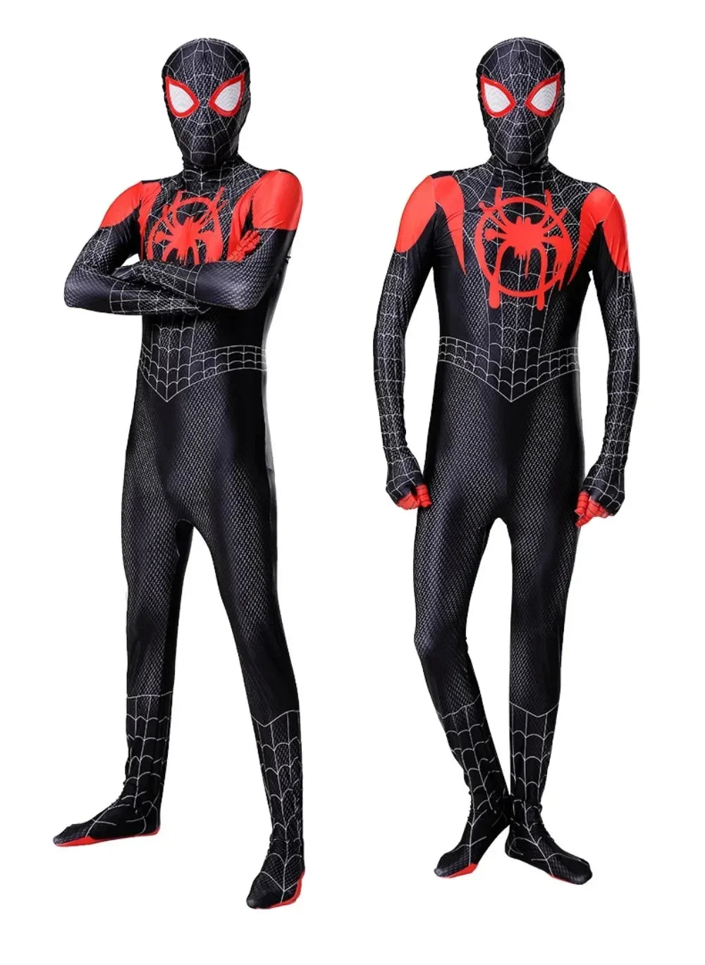 Spiderman Cosplay Costume – Adult & Kids Carnival Party Bodysuit, Movie Fan Cosplay Outfit for Boys & Girls