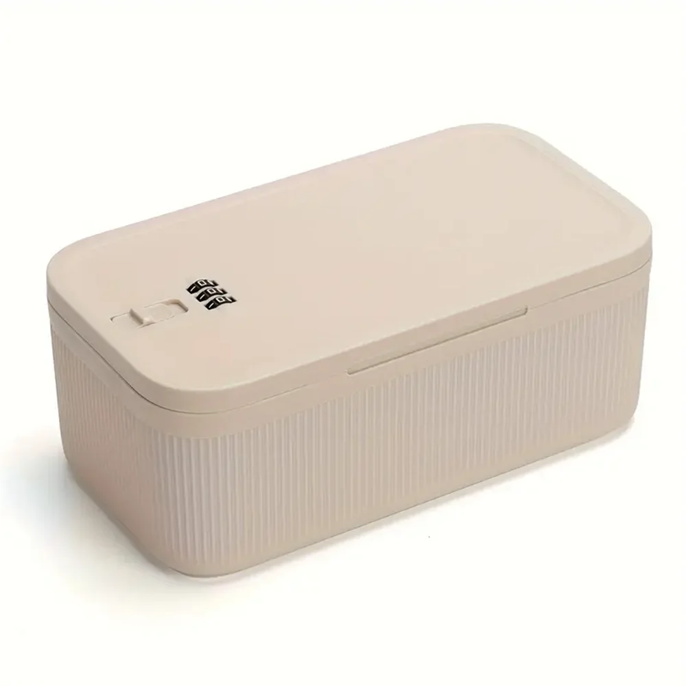 Lock Box with Locker – Secure Storage Safe for Office, School, Home, Medicine, Food, Snacks, and Files