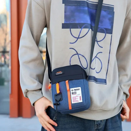 2024 Men's Waterproof Shoulder Bag - Casual Multi-Functional Crossbody Bag for Outdoor Us