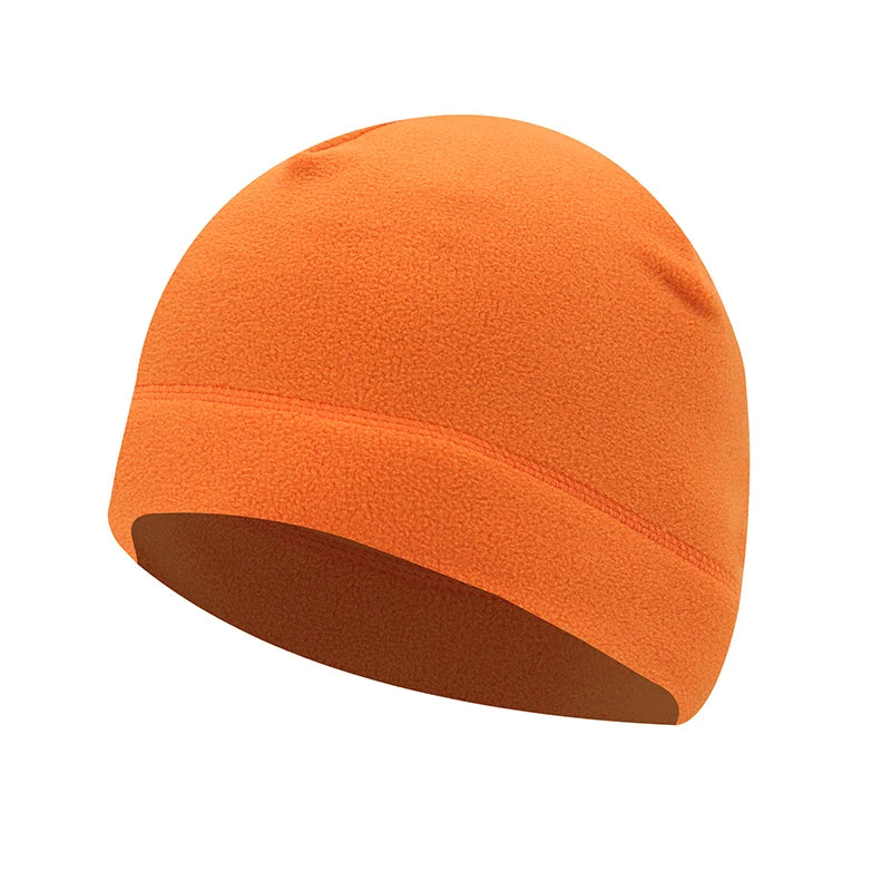 Winter Thermal Fleece Hat - Windproof Outdoor Beanie for Men & Women Cycling Skiing
