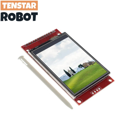 2.4/2.8-Inch TFT LCD Touch Display Module 240x320 - ILI9341 SPI Serial Screen with Touch Pen for Arduino DIY Projects