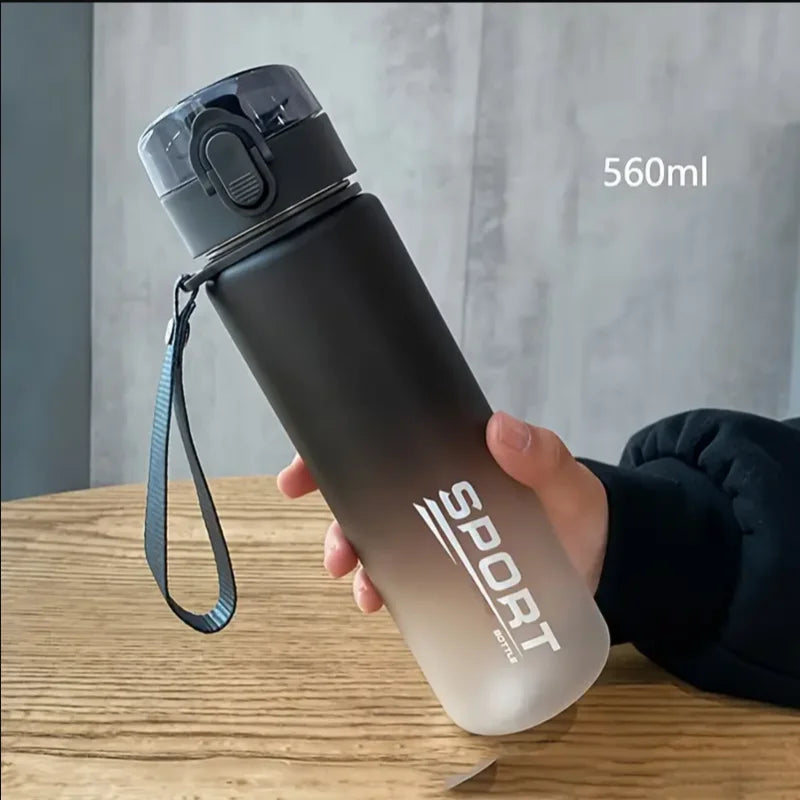 BPA-Free Leak-Proof Sports Water Bottle — High-Quality Portable Drink Bottle for Hiking & Travel, 400ml/560ml