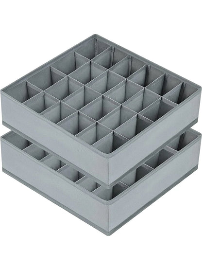 Underwear, Bra & Socks Storage Box – Clothes Organizer for Cabinet, Drawer, and Wardrobe