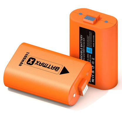 Batmax 1400mAh Rechargeable Li-ion Battery Pack for Xbox Series X/S & Xbox One Controllers