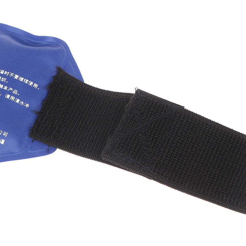 Ankle Ice Pack Brace Wrap — Reusable Hot & Cold Therapy Gel Support for Sprains & Pain Relief