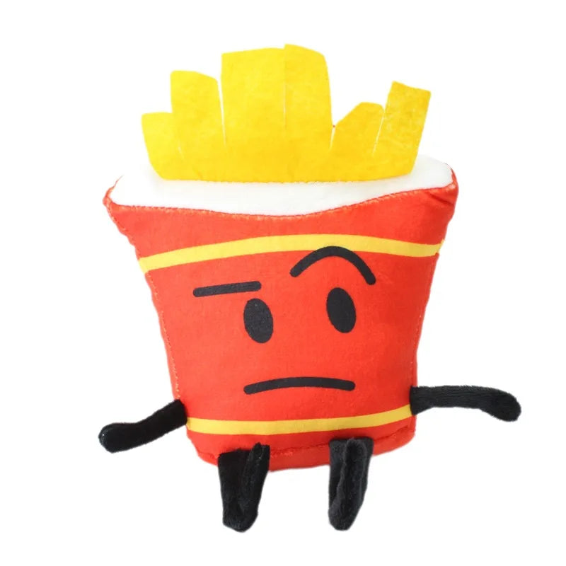 18-Style Battle for Dream Island Plush Toys — Marker, Pen, Fries, Bottle, Nail, Pie, Stapler, Cloud, Tree, Ruby Plushie Pillow Dolls for Kids