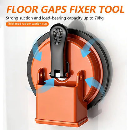 Floor Gap Repair Tool with Suction Cup - Professional Floor Seamless Joint Installation Tool for Wood, Laminate & Vinyl Flooring