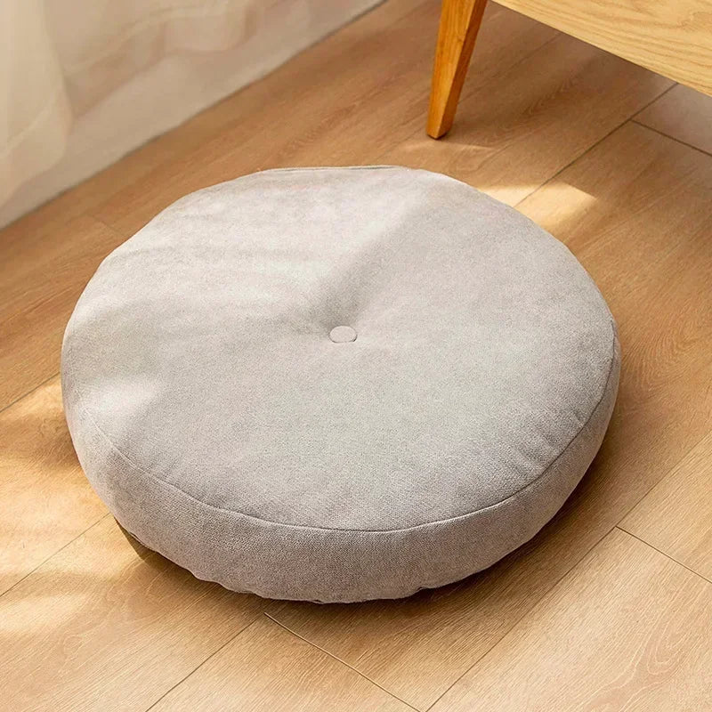 Yoga Memory Foam Seat Pillow – Solid Color, Detachable & Washable Cushion for Meditation & Sofa