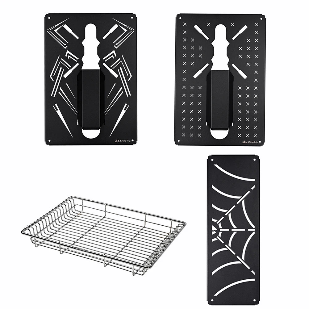 Detachable Stainless Steel Spider Stove Table Board – Flexible Drain Basket for IGT Series