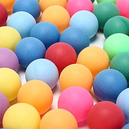 Colored Ping Pong Balls – 10/25/50pcs 40mm Entertainment Table Tennis Balls