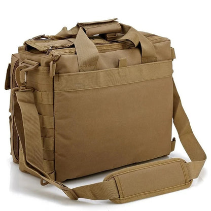 Tactical Molle Backpack – Multifunction Nylon Messenger Bag, Laptop Briefcase & Outdoor Climbing Shoulder Bag