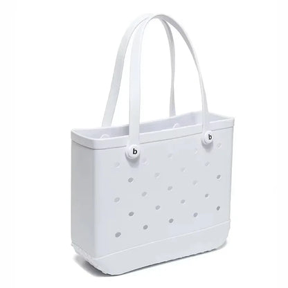 Waterproof Multi-Use Storage Bag – Makeup Organizer, Shopping & Gym Tote, Camping & Picnic Basket, Home & School Pouch for Women
