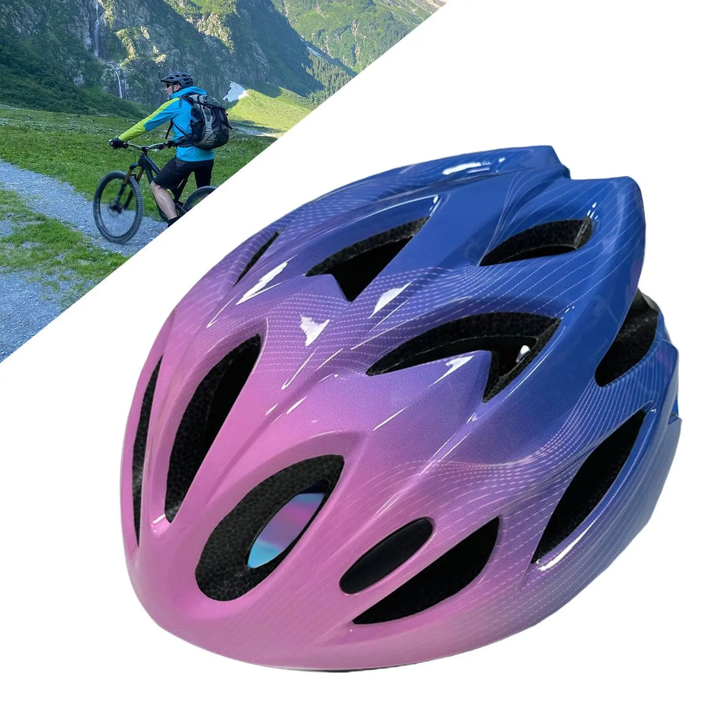 Kids Bike Helmet – Lightweight & Portable Child Bicycle Helmet (52-58cm) for Biking, Skating & Outdoor Riding