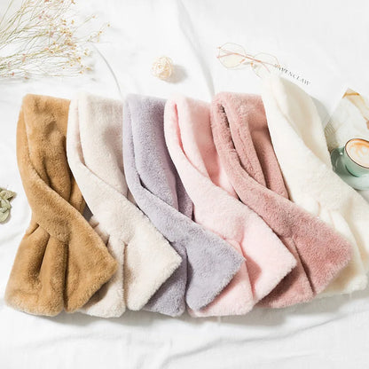 Italian Brainrot Plush Scarf – Kawaii Tralalero Neckerchief for Kids, Boys & Girls, Winter Warm Muffler, Children’s Bandelet Gift