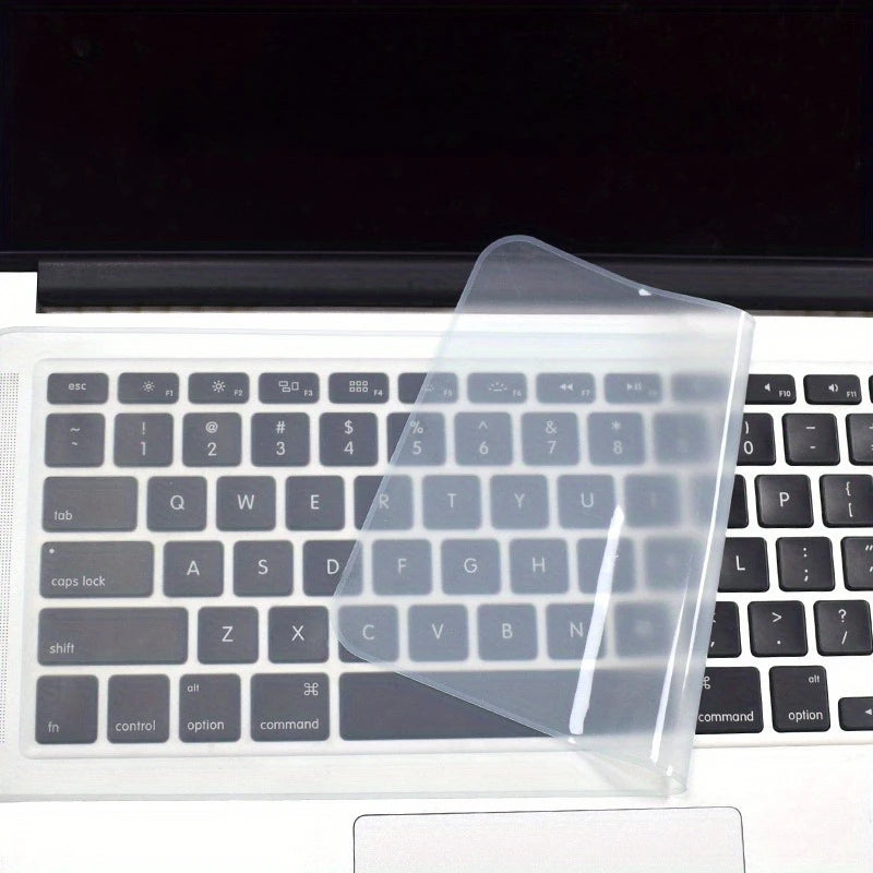 Universal Silicone Laptop Keyboard Cover Protector – 12–17 Inch Dustproof Keyboard Skin for Notebook Computers