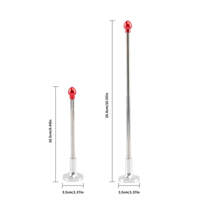 Golf Alignment Stick – Stainless Steel Swing Trainer with Magnetic Suction Cup for Swing Correction & Training Aids
