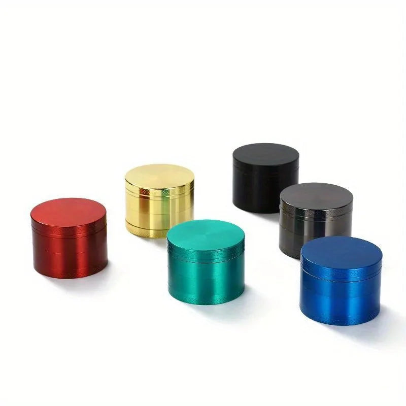 40mm 4-Layer Metal Herb Grinder – Spice & Tobacco Crusher Shredder for Smoking Accessories