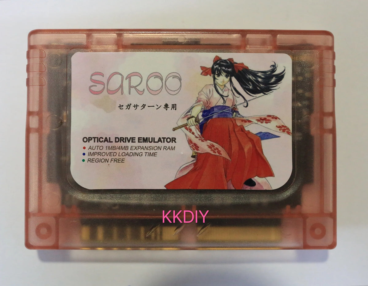 Saroo ODE for Sega Saturn - Optical Drive Emulator with SD/TF Card Reader for CD Laser Replacement and Console Modding 1.37