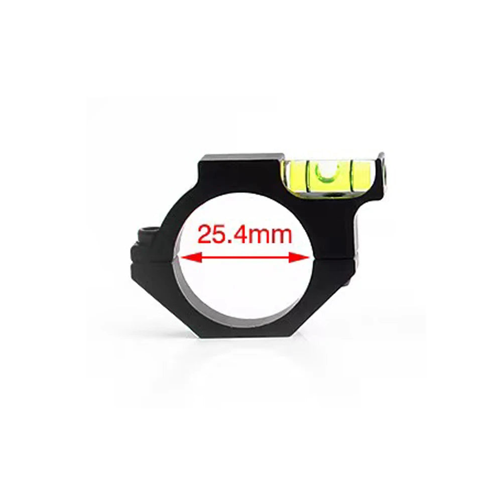 Alloy Rifle Scope Laser Bubble Spirit Level – Level Gauge Ring Mount Holder for 25.4mm, 30mm, 35mm Scope Tubes