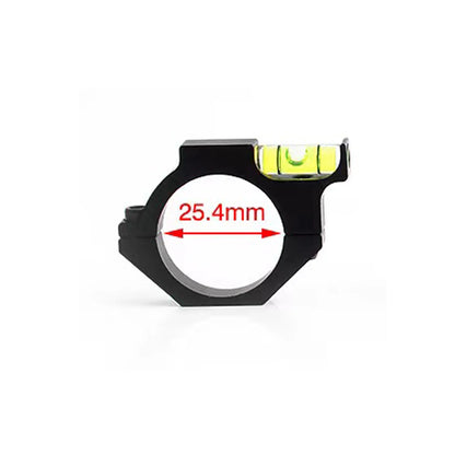 Alloy Rifle Scope Laser Bubble Spirit Level – Level Gauge Ring Mount Holder for 25.4mm, 30mm, 35mm Scope Tubes