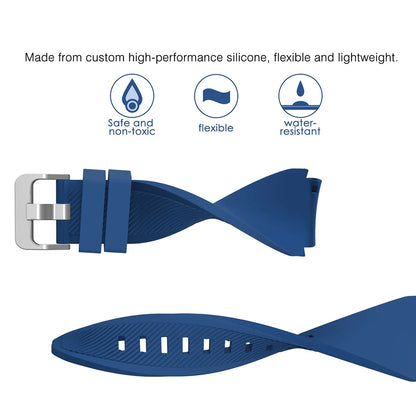 22mm Silicone Watch Strap for CMF Watch Series - Replacement Sport Band for CMF Watch 3 Pro, Watch Pro 2 and Compatible Models