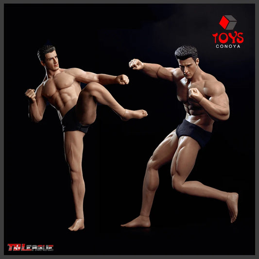 TBLeague Phicen 1/12 Male Action Figure Body - Super Flexible Seamless Suntan Skin Steel Skeleton Doll